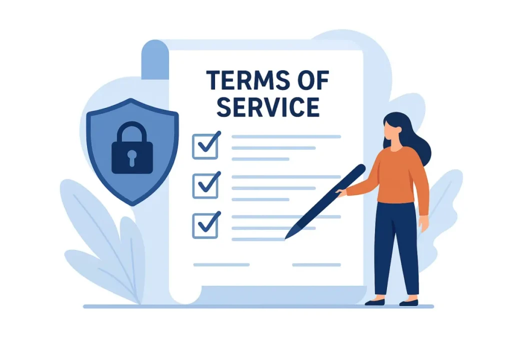 terms of service 1